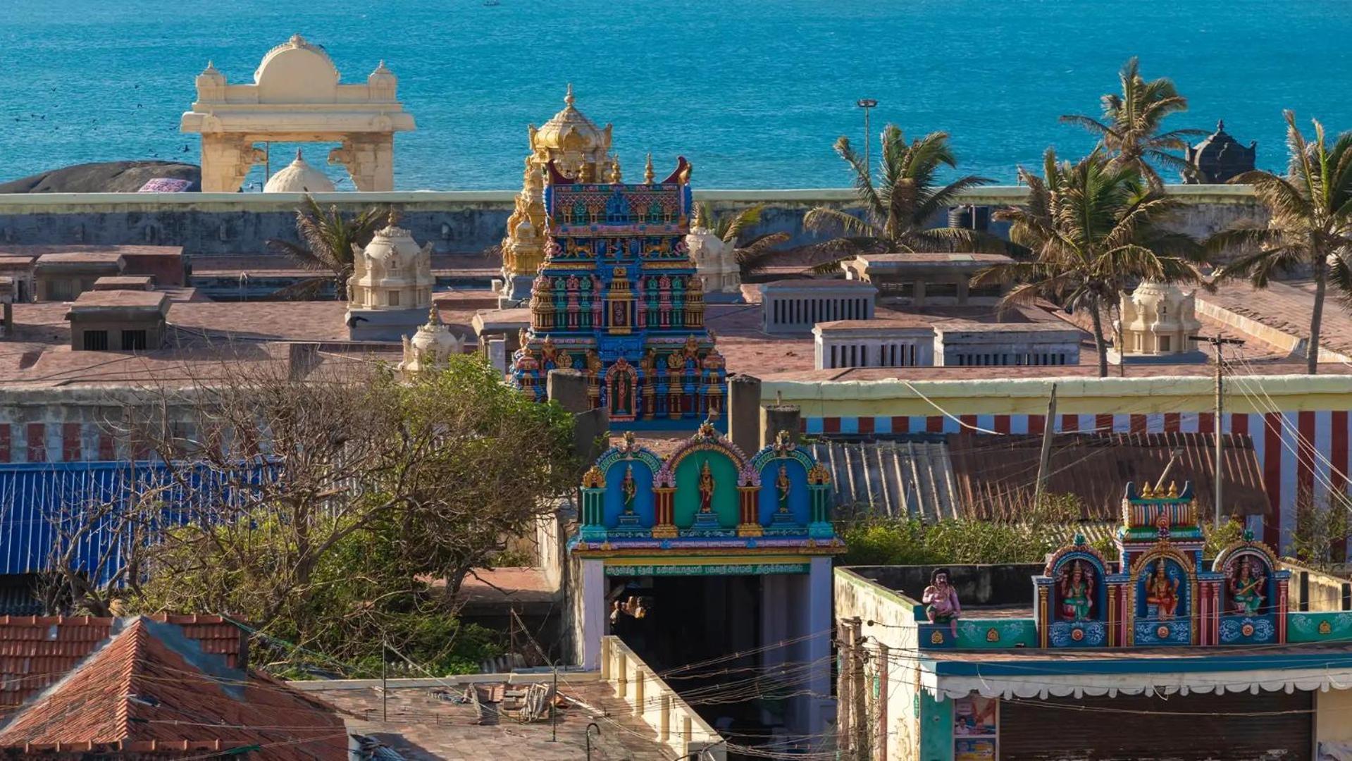 Tamizh Nest - தமிழ்க்குடில் Villa Kanyakumari Buitenkant foto
